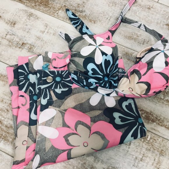 LAST CHANCE!  Nautica Blue Floral Short ONLY - Picture 6 of 10